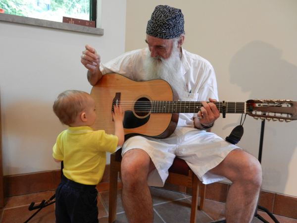 Bill and his grandson Dominic